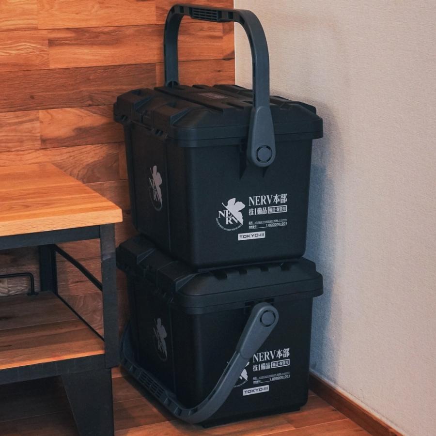 角利産業 工具箱 ツールボックス 両開き 17L 新世紀エヴァンゲリオン