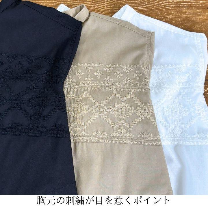 LILASIC ノースオブジェクト リラシク north object 刺繍シャツ LILASIC ノースオブジェクト リラシク north object 刺繍シャツ