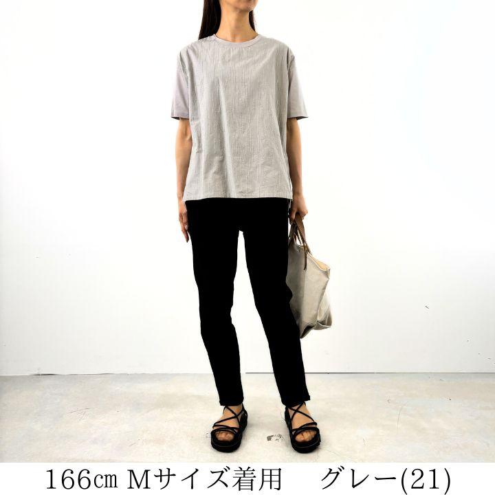 ノースオブジェクト リラシク LILASIC フロントフハク 刺繍 Ｔシャツ 半袖 カットソー レディース プルオーバー 綿100％ [M便 1/1] | LILASIC | 02