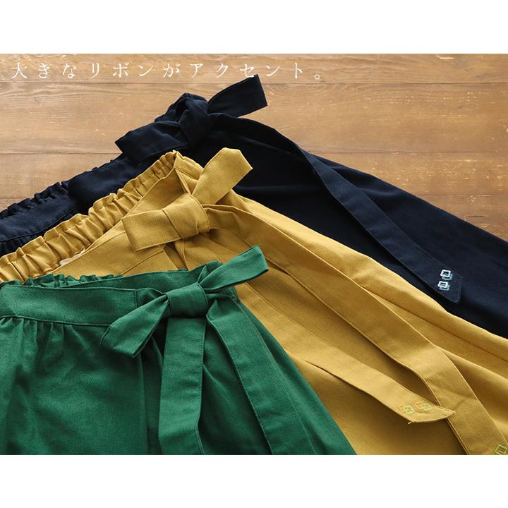 ノースオブジェクトプチ north object de petit スカート ラップスカート レディース 綿100％ 巻きスカート  ロングスカート ミモレ丈 [M便 不可] | Keitto | 03