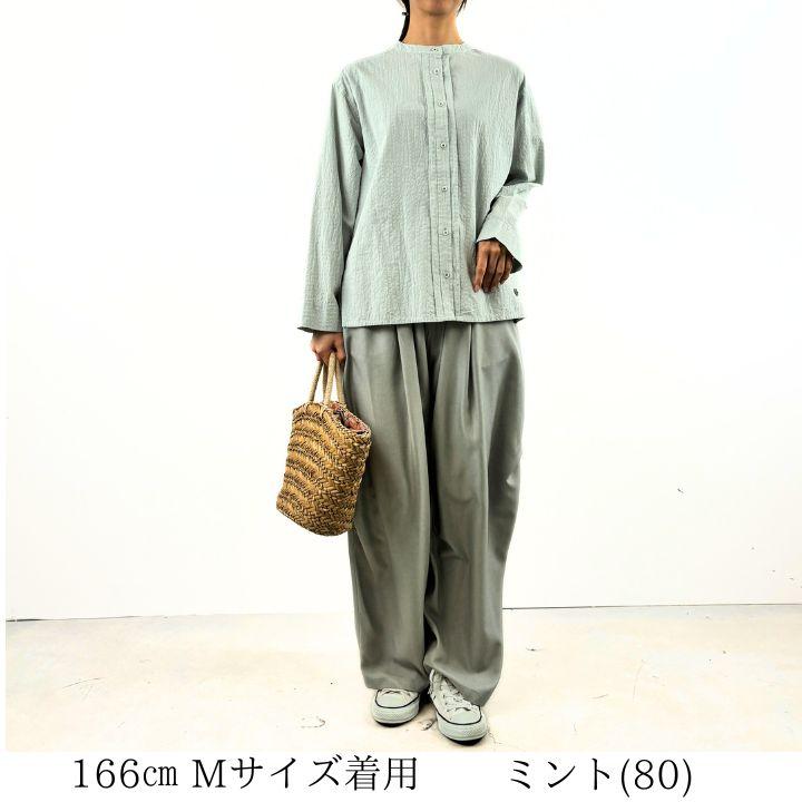 【福袋対象B】 ノーザントラック NORTHERN TRUCK フロントタック ブラウス シャツ レディース 長袖 羽織り 前開き トップス デザインシャツ 綿100％ [M便 1/1] | NORTHERN TRUCK | 02