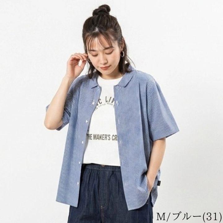 ノーザントラック ノースオブジェクト スタンダード シャツ ギンガムチェックシャツ レディース 長袖 羽織り 前開き トップス 綿100％ [M便 1/1] | NORTHERN TRUCK | 02