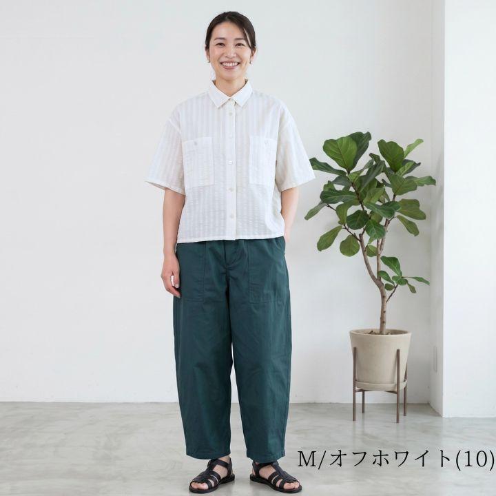 ノーザントラック ノースオブジェクト ボックスワーク シャツ シャツブラウス レディース 半袖 羽織り 前開き トップス [M便 1/1] | NORTHERN TRUCK | 03