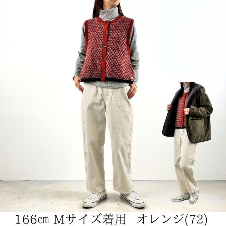 ノーザントラック 配色ポイント ベスト ニットベスト レディース ノースリーブ プルオーバー  [M便 不可] | NORTHERN TRUCK | 02