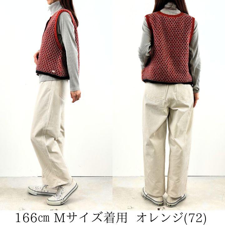 ノーザントラック 配色ポイント ベスト ニットベスト レディース ノースリーブ プルオーバー  [M便 不可] | NORTHERN TRUCK | 03