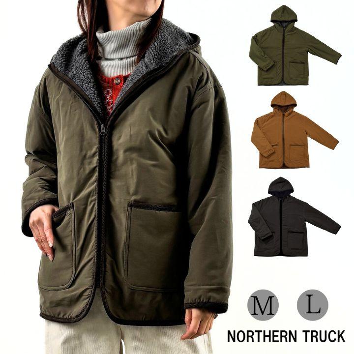 ドラックストアーズ・フーアイ フード付きカーキ色ジャケット未使用 NORTHERN TRUCK（ノーザントラック） 【福袋対象A】 フーデッド ハーフ