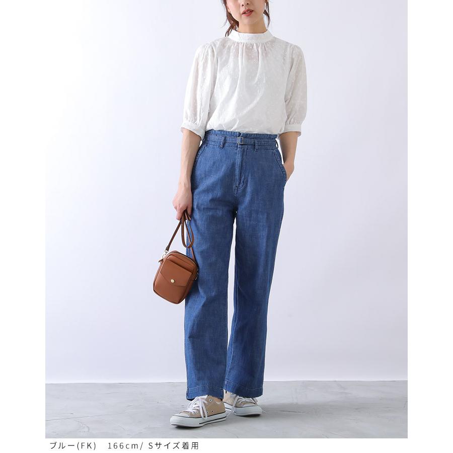 カジュアル ベルベットストレート ワイドレッグ ジーンズ パンツ レディースワイドレッグパンツプリントストレートレッグパンツ