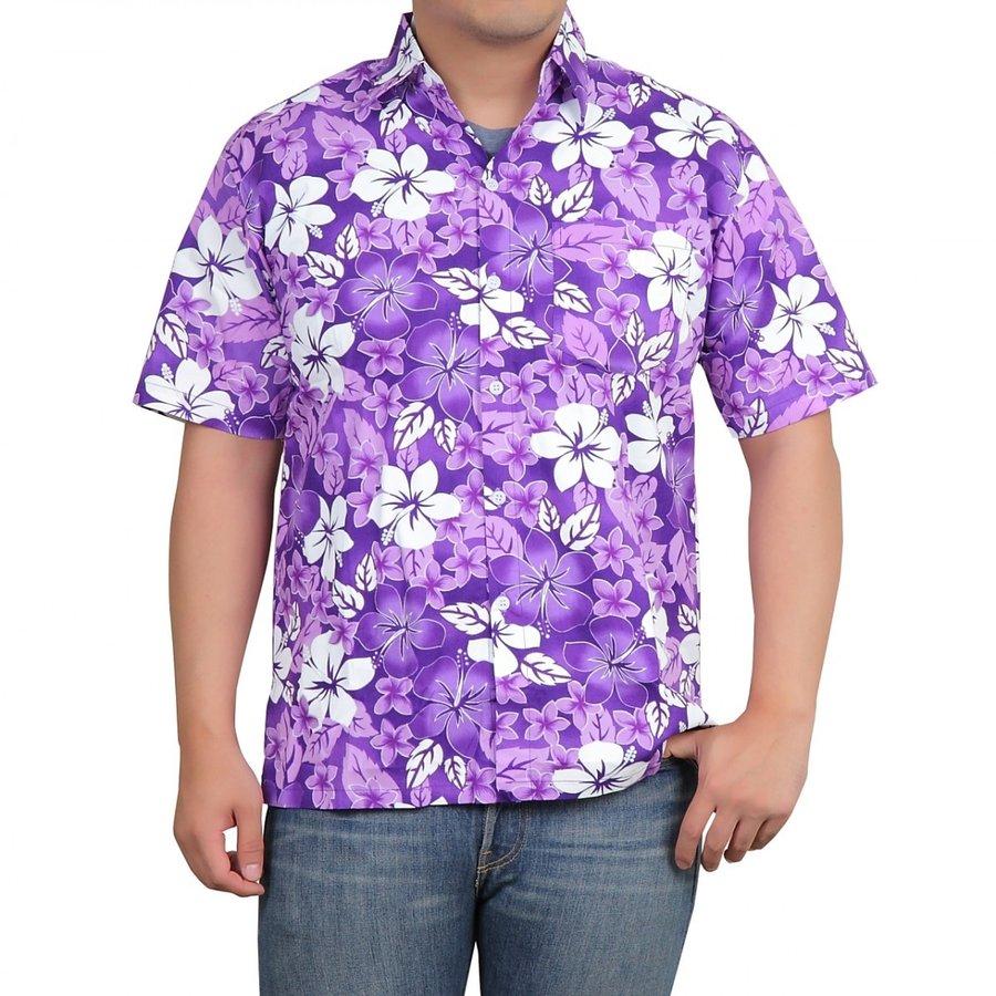 アロハシャツ かりゆしウェア メンズ レディース ユニセックス ハワイ 沖縄 ハイビスカス イベント ダンス 衣装 結婚式 ハワイ ALOHA ハワイアン A M | ブランド登録なし | 07