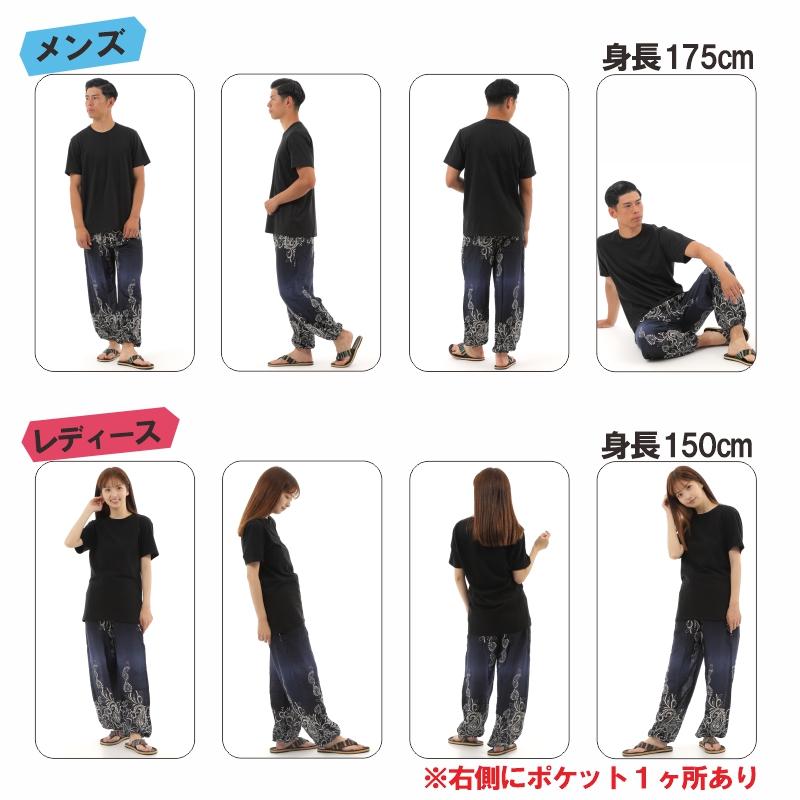 アジアンパンツ サルエルパンツ アラジンパンツ エスニック メンズ