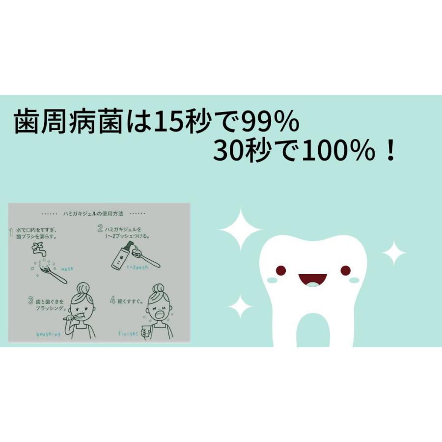 歯周病菌３０秒で100％殺菌　歯石分解　完全無添加マコモはみがきジェル　虫歯の原因菌分解　１日中ツルツル続く　 |  | 03