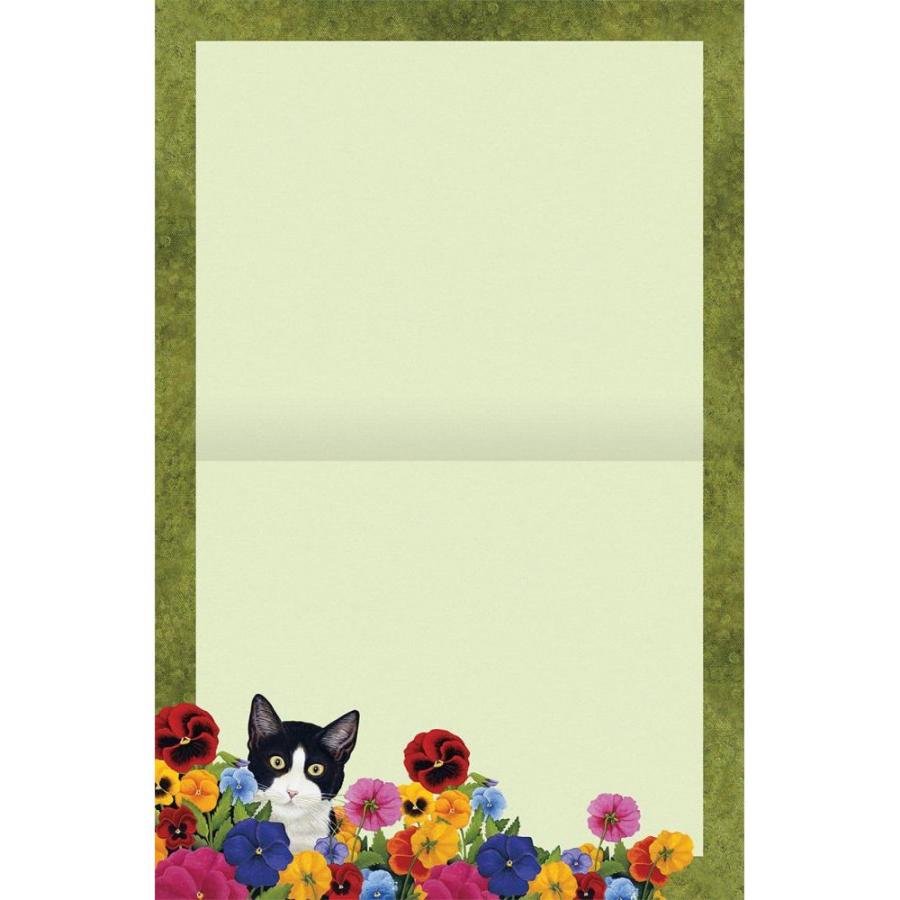 2種セット アメリカン・キャット 猫カード アメリカ ラング社 メッセージ/ グリーティングカード American Cat Assorted Note Cards Lowell Herrero 輸入雑貨｜greeting-card10｜04