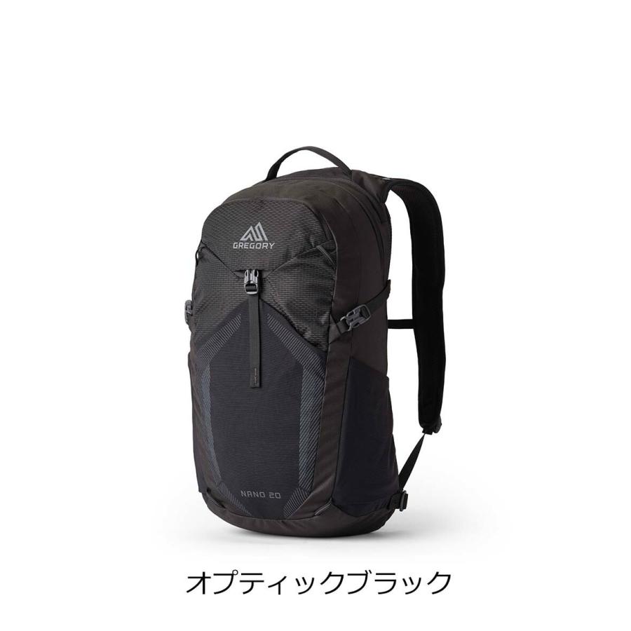 グレゴリー　バックパック ナノ20 ブラック グレゴリー GREGORY ナノ20 NANO20 オブシディアンブラック | Pay ID