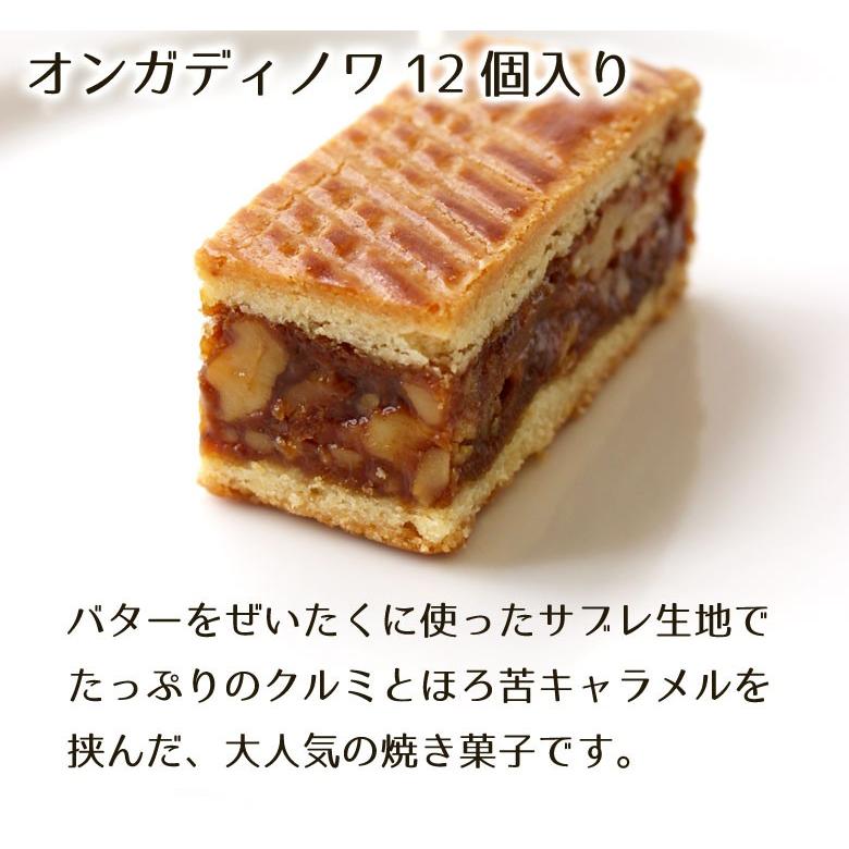 送料無料  個包装  簡易梱包 焼き菓子 取り寄せ スイーツ 詰め合わせ オンガディノワ12個入 |  | 01