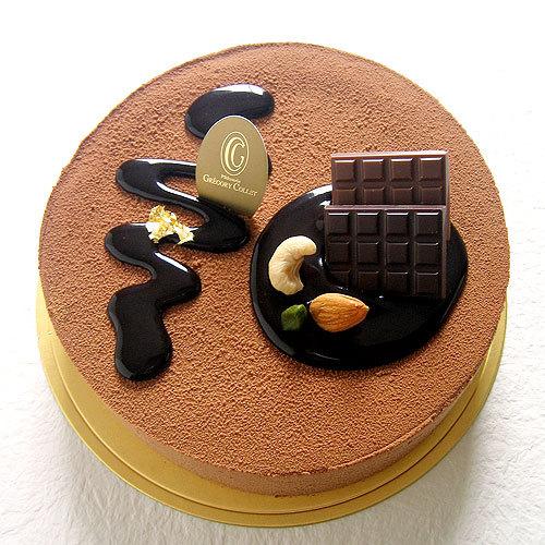 送料無料 チョコレートケーキ 誕生日 バースデーケーキ 2人 アントルメショコラ 12cm 4号 2 3名様用 Entremet Chocolat12 パティスリーグレゴリー コレ 通販 Yahoo ショッピング