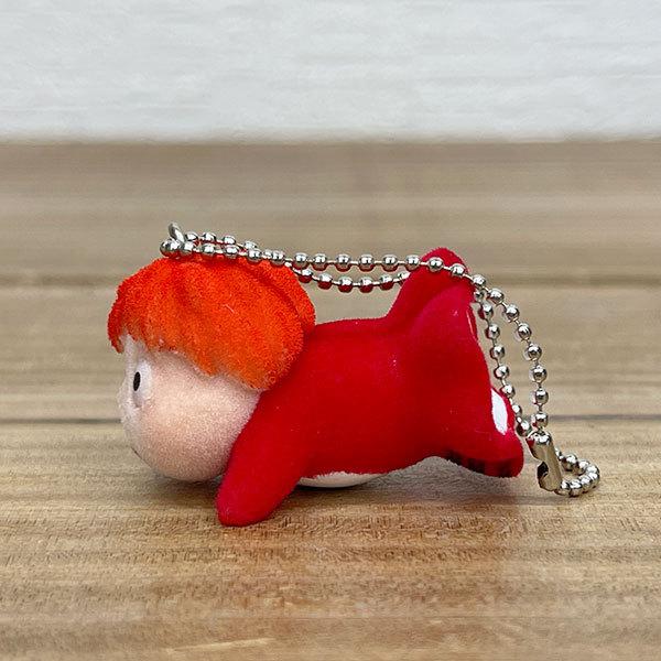 スタジオジブリ ジブリ フロッキング キーチェーン /崖の上のポニョ