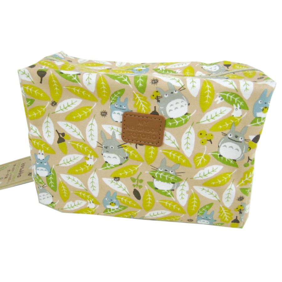 となりのトトロ 葉っぱがいっぱい ポーチm アンサンブルデザインテキスタイル 1 グリングリン 通販 Yahoo ショッピング