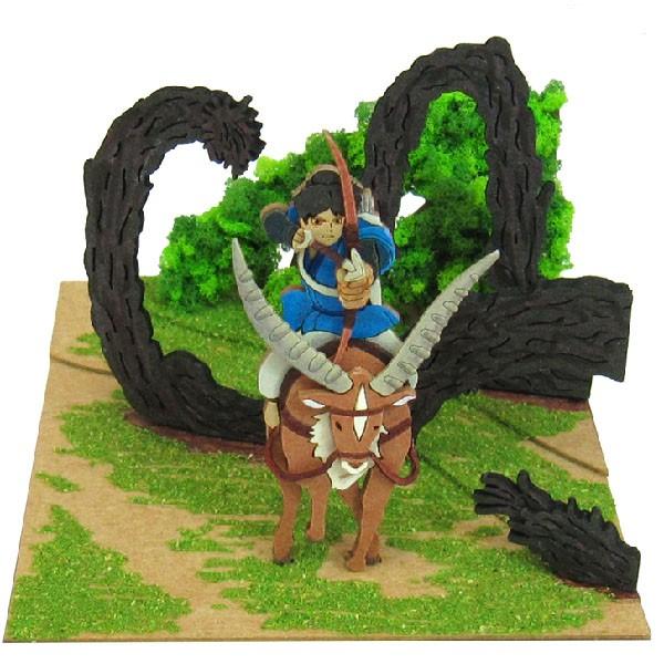 【未開封】もののけ姫 みにちゅあーとキット 6個セット スタジオジブリ もののけ姫 みにちゅあーとキットmini【アシタカと