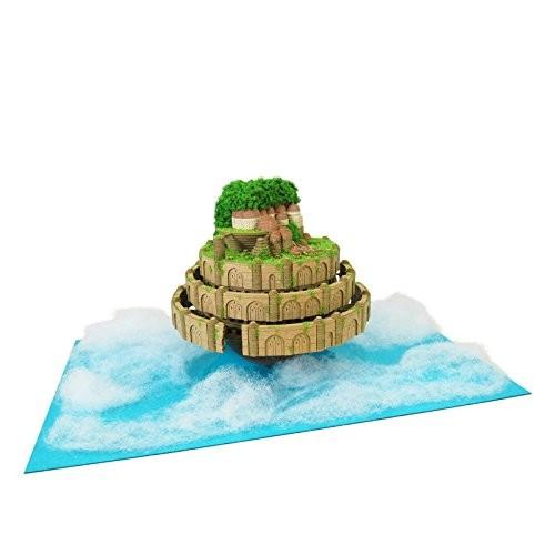みにちゅあーとキット【ラピュタ城】天空の城ラピュタ　作成キット スタジオジブリ みにちゅあーとキット【ラピュタ城】天空の城ラピュタ