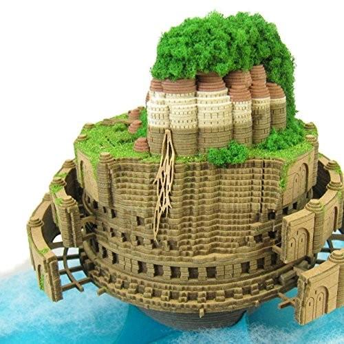 みにちゅあーとキット【ラピュタ城】天空の城ラピュタ(NonScale) ＜MK07-33＞ジブリ/ペーパークラフト/さんけい/sankei【60】/ギフト/プレゼント_2