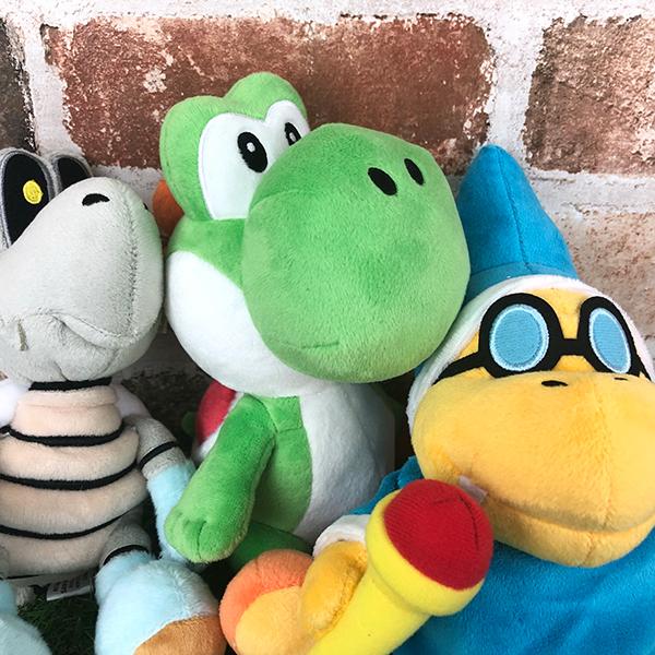 スーパーマリオ ぬいぐるみ S マリオ ルイージ ヨッシー ファイアマリオ キノピオ あおキノピオ きいろキノピオ カロン カメック グリングリン 通販 Yahoo ショッピング
