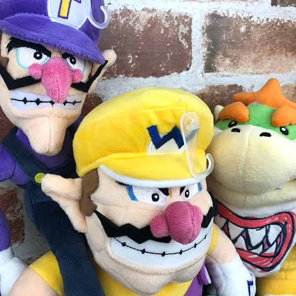スーパーマリオ ぬいぐるみ (S) (ワリオ/ワルイージ/クッパJr スーパーマリオ ぬいぐるみ (S) (ワリオ/ワルイージ/クッパJr