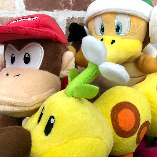 スーパーマリオ ぬいぐるみ (S) (ワリオ/ワルイージ/クッパJr スーパーマリオ ぬいぐるみ (S) (ワリオ/ワルイージ/クッパJr