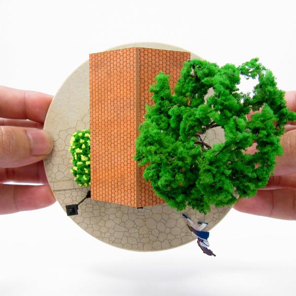 スタジオジブリ 猫の恩返し みにちゅあーとキット【猫の事務所】MK07