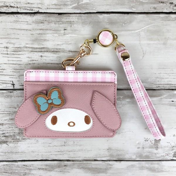 Sanrio マイメロディ ブランシュロリータ パスケース 2011年製 激レア マイメロディ サンリオ リール付 パスケース【マイメロディ】(MK1-10MM