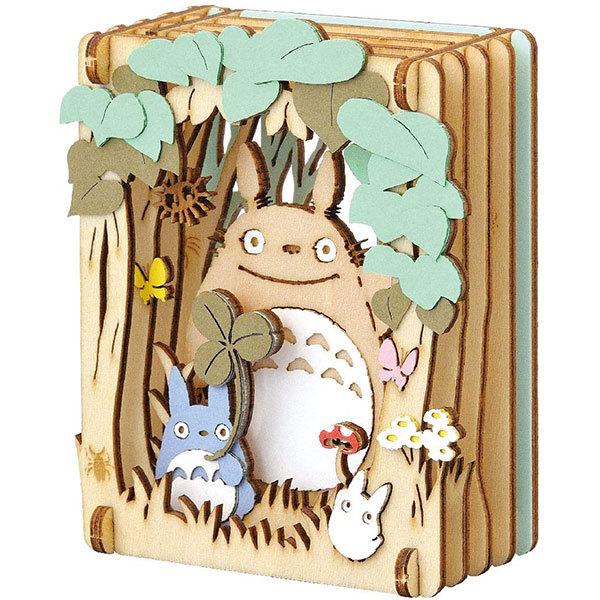 スタジオジブリ となりのトトロ PAPER THEATER wood style（ペーパー