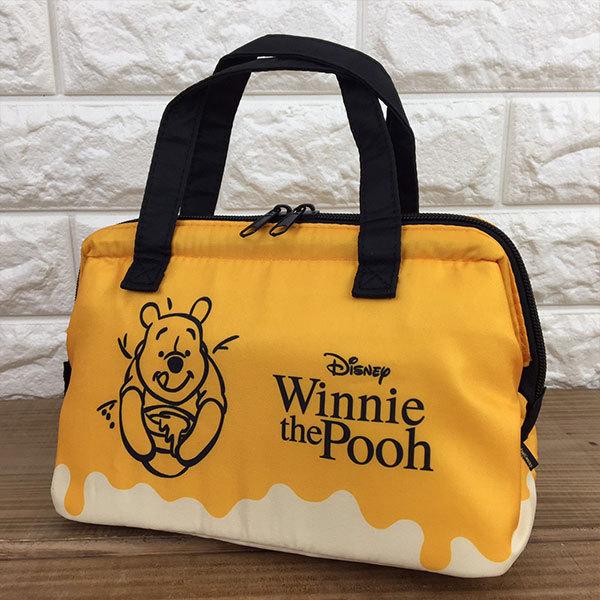 くまのプーさん がま口ランチバッグ Honey Kga1お弁当袋 お弁当バッグ がまぐち 鞄 ランチ 保冷 遠足 かわいい 海外輸入 スケーター