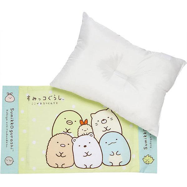 すみっコぐらし まくらカバー付き子供用枕 【すみっコ ユニティ】(27