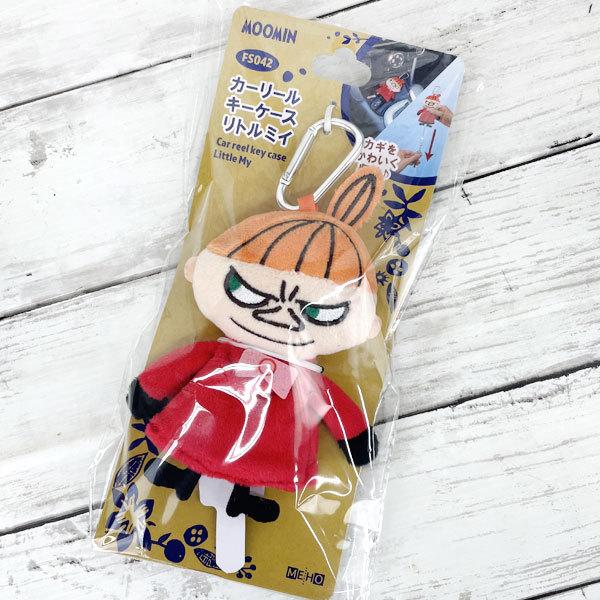 MOOMIN ムーミン カーリールキーケース 【リトルミィ】FS042 MOOMIN ムーミン カーリールキーケース 【リトルミィ】FS042