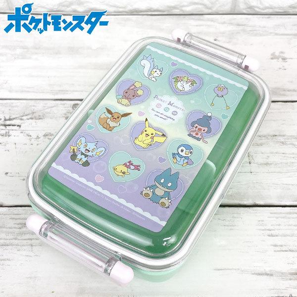 ポケットモンスター 抗菌ふわっとタイトランチボックス 角型 Heart Bubble 注目ショップ ポケモン 450ml お弁当 Rbf3anag