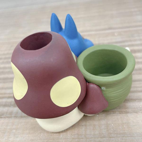 スタジオジブリ となりのトトロ 印鑑立て 【中トトロ＆小トトロ