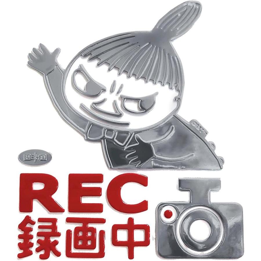 MOOMIN リトルミイ ドライブレコーダー エンブレムステッカー MOOMIN リトルミイ ドライブレコーダー エンブレムステッカー