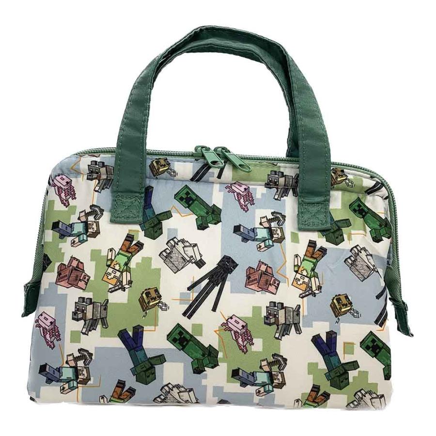 マインクラフト がま口ランチバッグ 【Minecraft Explore More】621796 (KGA1) お弁当袋/お弁当バッグ