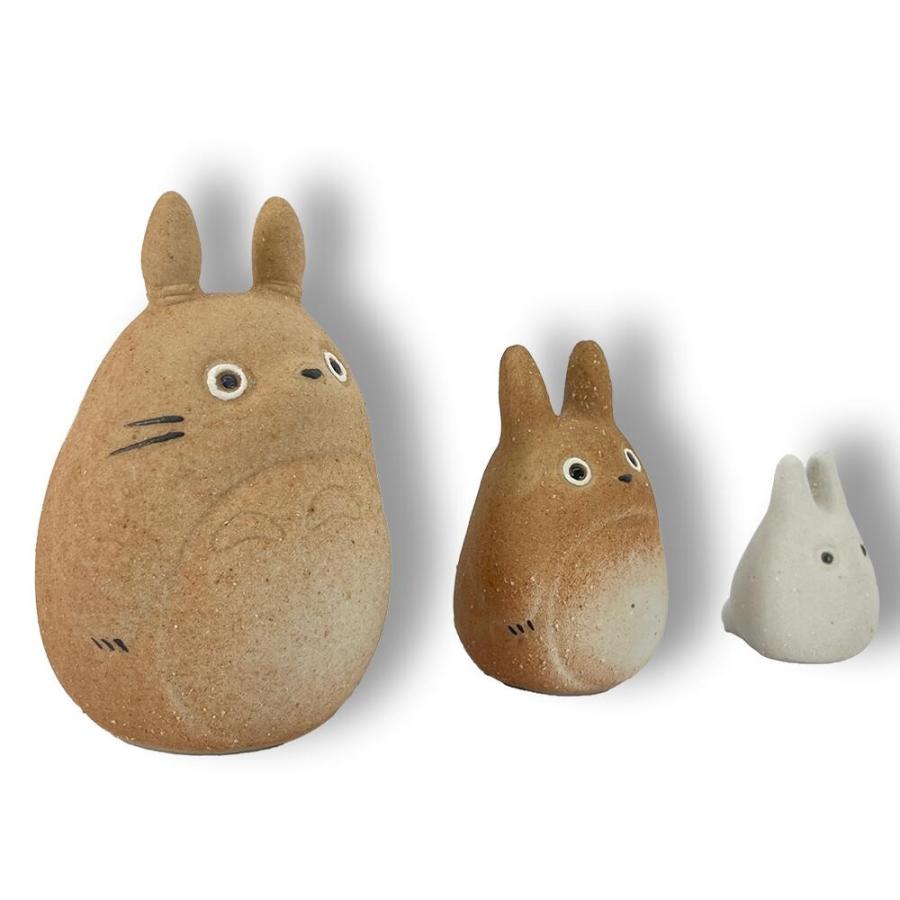 となりのトトロ 信楽焼 3体セット 大トトロ/スタジオジブリ/ギフト