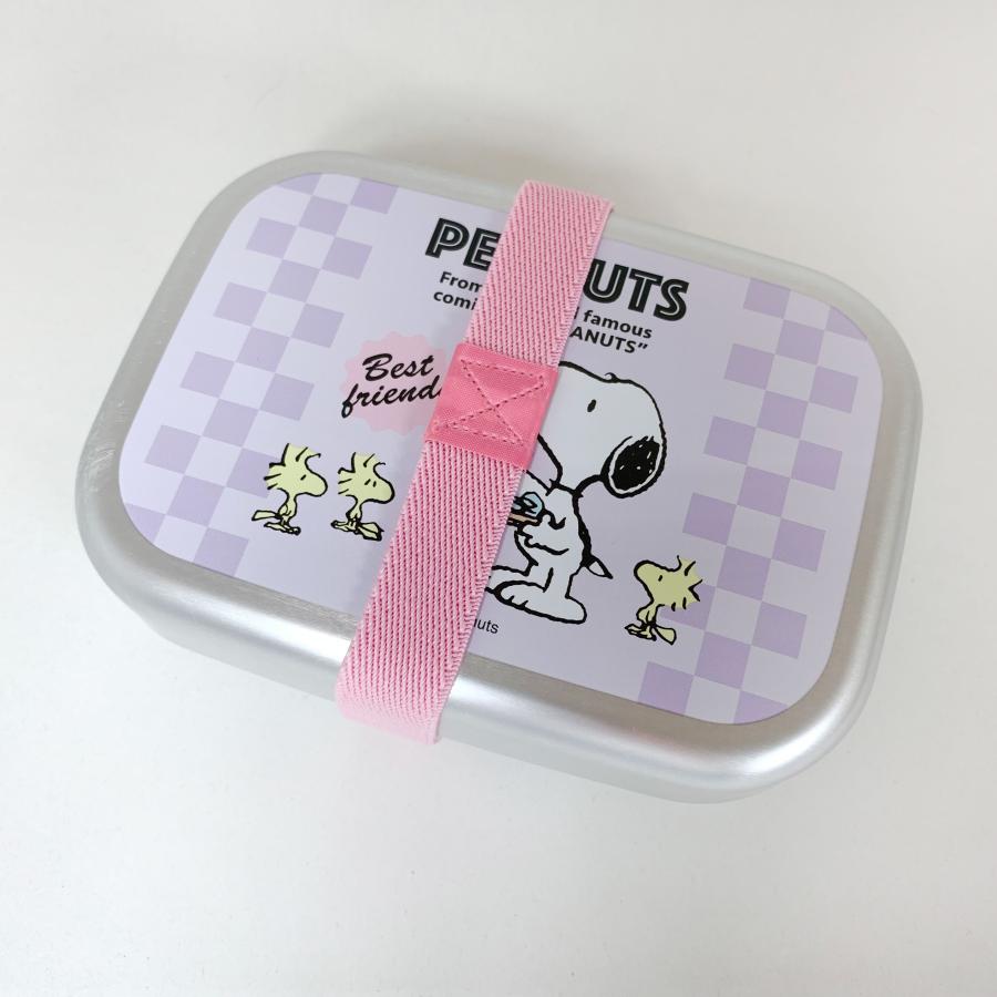 スケーター スヌーピー PEANUTS 80's Cafe アルミ弁当箱 664182