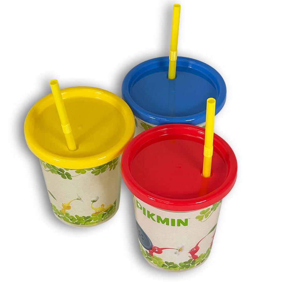 ピクミン ストロー付タンブラー(3個セット) 320ml 680052 (SIH3ST
