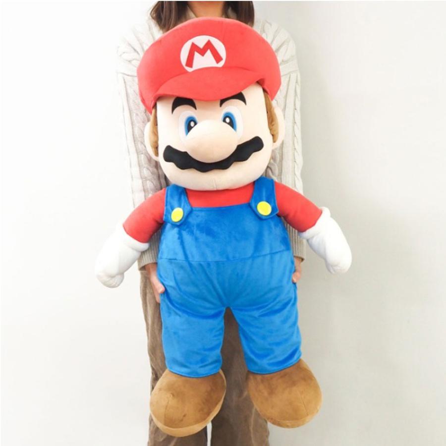 スーパーマリオ ぬいぐるみ マリオ (LL) （82cm(座高約60cm) ） [AC77] オールスターコレクション/おもちゃ/ゲーム/グッズ/雑貨/キャラクター/マリオカート/_4