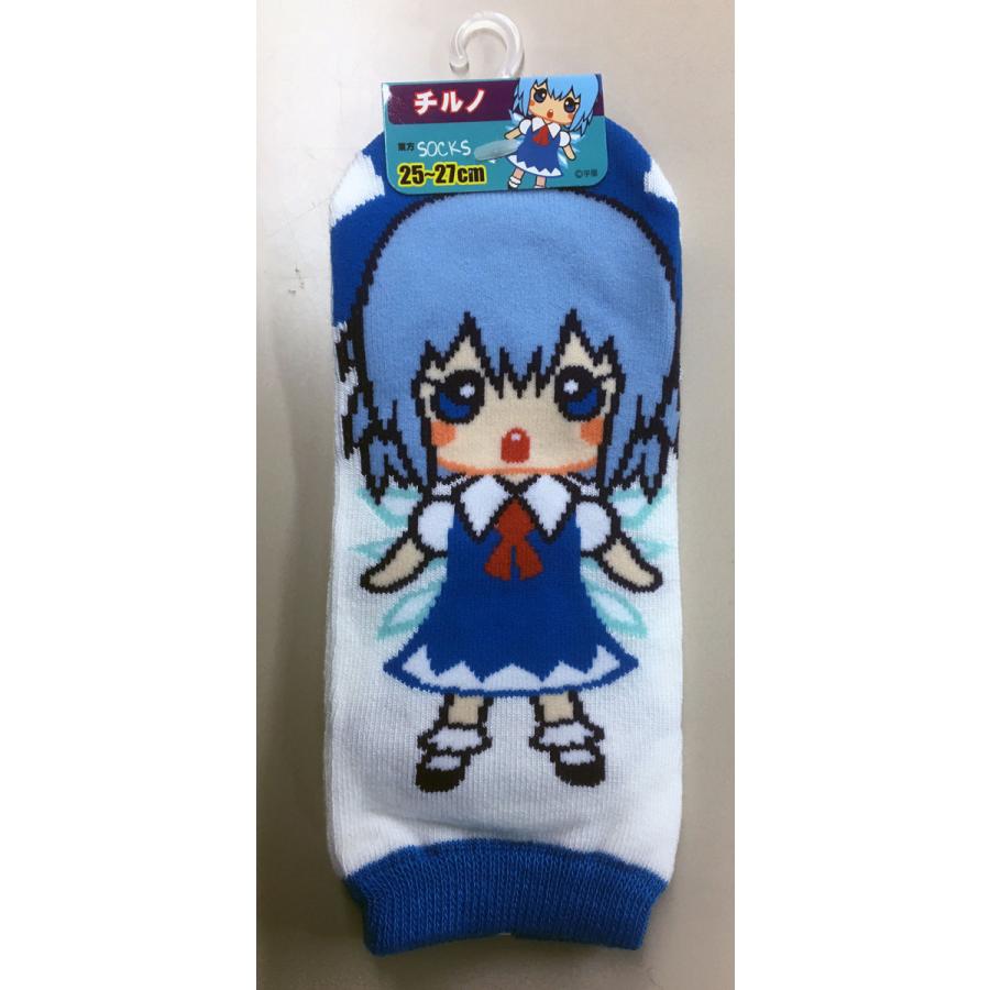 東方靴下メンズ -チルノ-　-悶KID- | 
