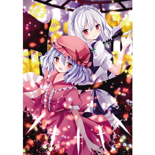 東方projectクリアファイル すなめりドリルクリアファイル(七瀬尚) -レミリア&咲夜-　-悶KID- | 