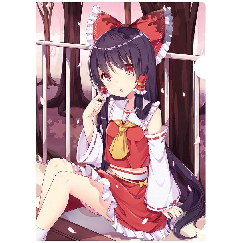 東方project 霊夢　バニー　美少女　クリアファイル　VZ9 駿河屋 - 【買取】A.博麗霊夢＆東風谷早苗 A4クリアファイル