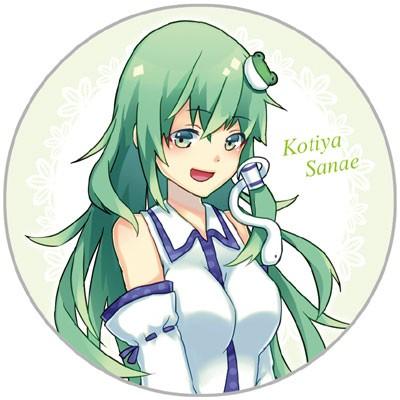 東方Project 缶バッジ 東風谷早苗2 -AbsoluteZero- : グレップ