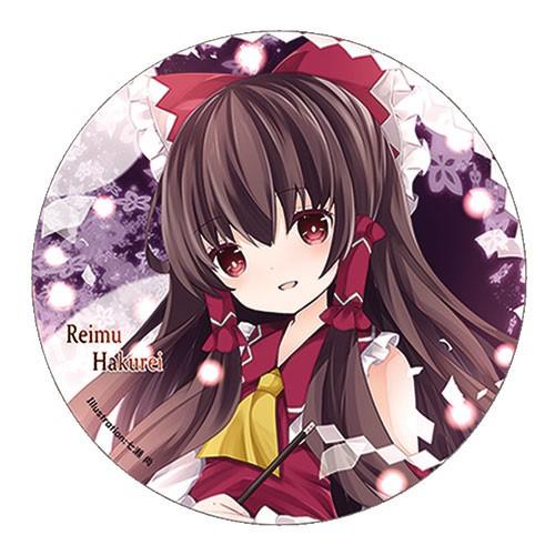 東方project缶バッジ すなめりドリル缶バッジ(七瀬尚) 霊夢3 -悶KID 