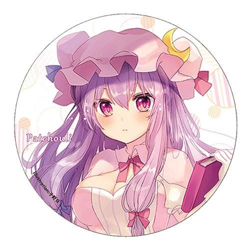 東方project缶バッジ すなめりドリル缶バッジ(子野日) パチュリー -悶