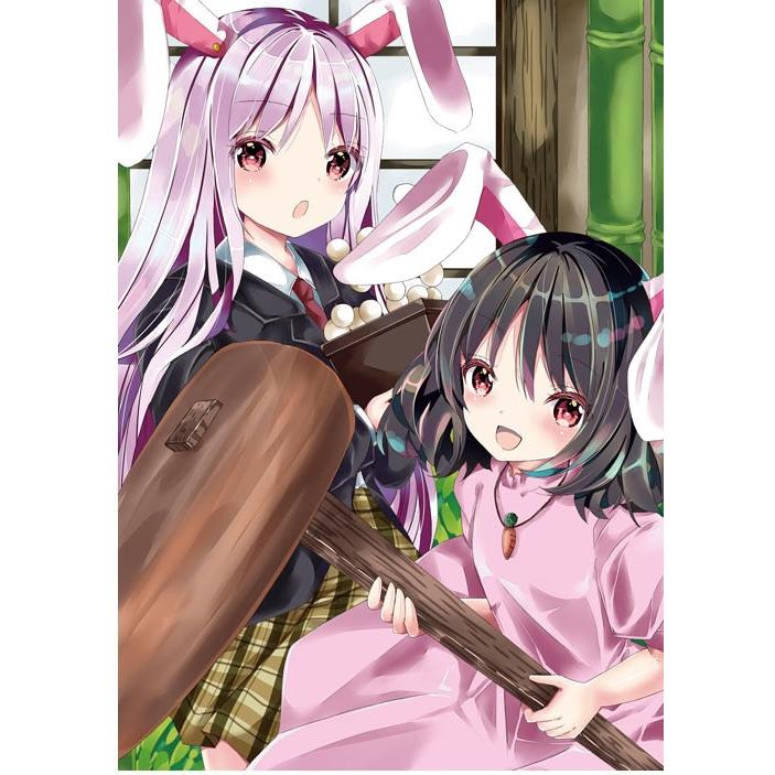 東方projectクリアファイル すなめりドリルクリアファイル うどんげ＆てゐ20-01(七瀬)　-悶KID- | 