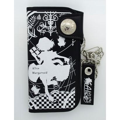 長財布 アリス#4　-サークル青- | 