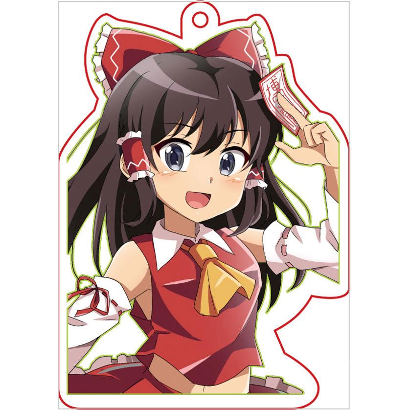 東方projectキーホルダー「博麗霊夢7-4」アクリルキーホルダー -ぱい