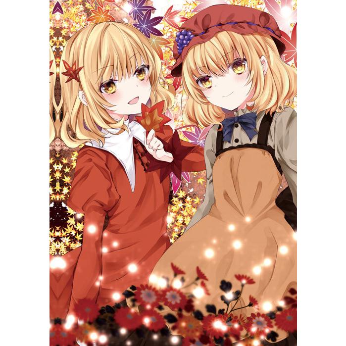 東方projectクリアファイル すなめりドリルクリアファイル 秋